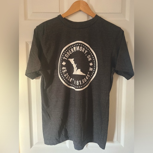 Tobermory ONTARIO Longitude & Latitude Coordinates Grey Knacks shop Medium - Picture 1 of 4